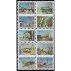 Brasil Brazil 3461/70 2015 Circuitos de agua MNH Brasil Brazil 3461/70 2015 Circuitos de agua MNH
