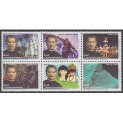 Brasil Brazil 3449/54 2015 Bicentenario del nacimiento de Juan Bosco MNH Brasil Brazil 3449/54 2015 Bicentenario del nacimiento de Juan Bosco MNH