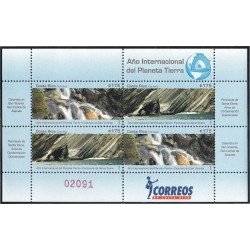 Costa Rica 867/68 2008 Minipliego Año Internacional del Planeta Tierra MNH Costa Rica 867/68 2008 Minipliego Año Internacional del Planeta Tierra MNH