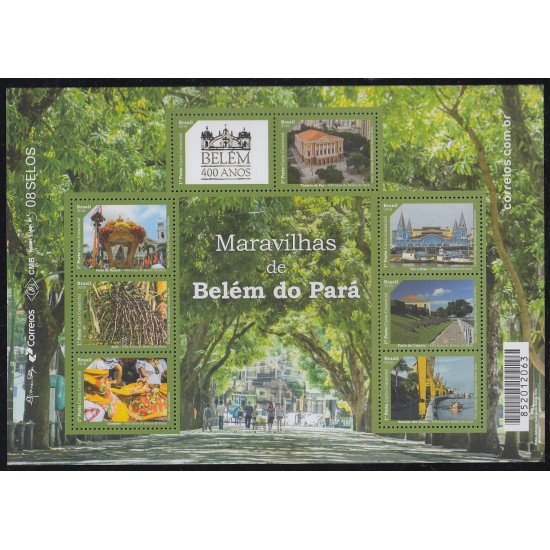 Brasil Brazil 3528/35 2016 Maravillas de Belén de Para MNH Brasil Brazil 3528/35 2016 Maravillas de Belén de Para MNH