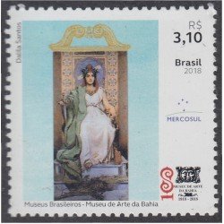 Brasil Brazil 3719 2018 Museo de arte de Bahía MNH Brasil Brazil 3719 2018 Museo de arte de Bahía MNH