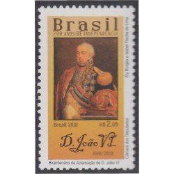 Brasil Brazil 3679 2018 200 años de Independencia Joao VI MNH Brasil Brazil 3679 2018 200 años de Independencia Joao VI MNH