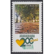 Brasil Brazil 3637 2017 200 Años de Araraquara MNH