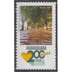 Brasil Brazil 3637 2017 200 Años de Araraquara MNH Brasil Brazil 3637 2017 200 Años de Araraquara MNH