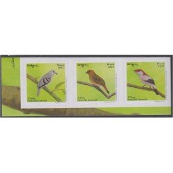 Brasil Brazil 3630/32 2017 Aves brasileñas MNH Brasil Brazil 3630/32 2017 Aves brasileñas MNH