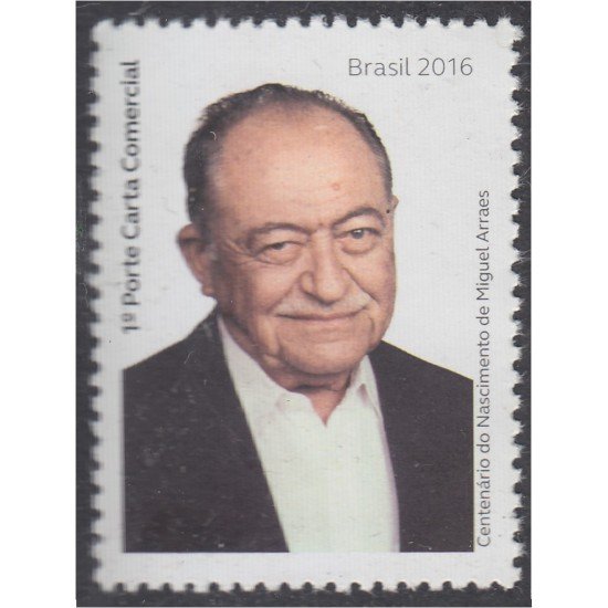 Brasil Brazil 3622 2016 Centenario del nacimiento de Miguel Arraes MNH Brasil Brazil 3622 2016 Centenario del nacimiento de Miguel Arraes MNH