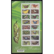 Brasil Brazil 3598/13 2016 Mariposa Butterflies MNH