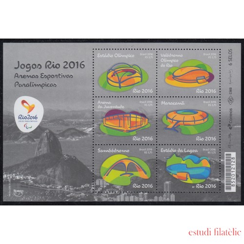 Brasil Brazil HB 175 2016 Río de Janeiro Juegos Olímpicos MNH