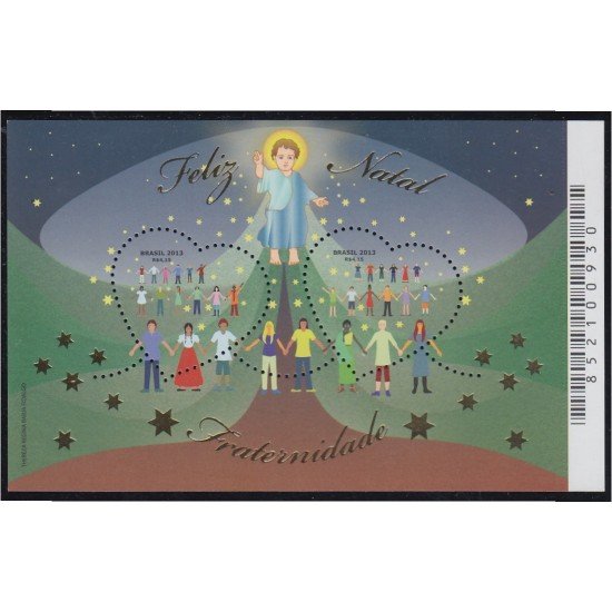 Brasil Brazil HB 161 2013 Navidad Chritsmas MNH Brasil Brazil HB 161 2013 Navidad Chritsmas MNH