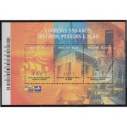 Brasil Brazil HB 160 2013 Correos 350 Años de Historia MNH