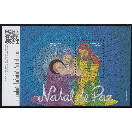 Brasil Brazil HB 155 2012 Navidad Chritsmas MNH Brasil Brazil HB 155 2012 Navidad Chritsmas MNH
