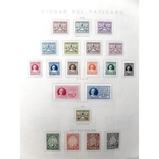 Colección Collection Vaticano 1929 - 2004 MH Colección Collection Vaticano 1929 - 2004 MH
