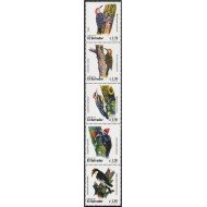 El Salvador 1436/40 2000 Fauna. Pájaros MNH