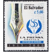El Salvador 1465 2000 85 Años del Diario La Prensa Gráfica MNH