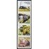 El Salvador 1467/70 2000 Locomotoras y vagones MNH