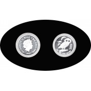 Niue 2021 1 onza de plata 2 $ 999 Ag Plata  Lechuza