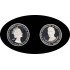 Islas Turcas y Caicos 1993 1oz 20 coronas H.M. King George VI plata