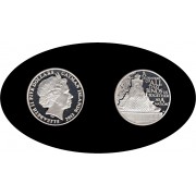 Caimán Islas 2013 28,28 g 5 dólares Monumento Plata