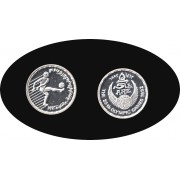 Egipto 1992 5 libras 17,50 g Juegos Olímpicos Plata