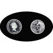 Cook Islands 2012 1 dólar 31,1 g Copa Oro Ascot Plata