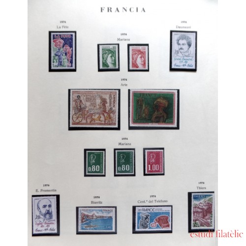 Colección Collection Francia France 1938 - 1985 MNH