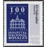 El Salvador 1505 2002 100° del Hospital Nacional Rosales MNH