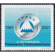 El Salvador 1514 2002 X Años del parlamento Centroamericano MNH