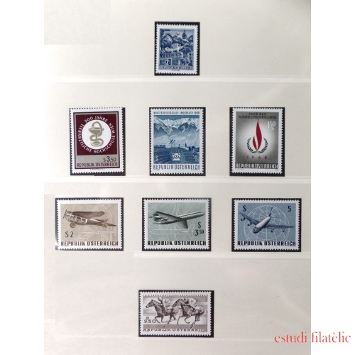 Colección Colletion Austria 1968 - 1973