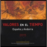 Libro Album Oficial de Sellos España y Andorra Año Completo 2015 Sin sellos