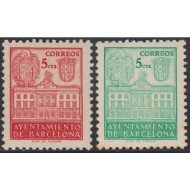 Barcelona SH 38/39 1942 Aniversario de la Liberación MNH