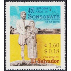El Salvador 1530 2003 450 Años de la Ciudad de Sonsonate MNH El Salvador 1530 2003 450 Años de la Ciudad de Sonsonate MNH