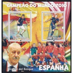 Guinea Bissau Guiné-Bissau España Campeona del mundo 2010 Fúbol Villa Iniesta Guinea Bissau Guiné-Bissau España Campeona del mundo 2010 Fúbol Villa Iniesta