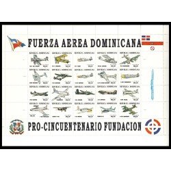 Rep. Dominicana 1205/24 1996 Fuerza Aérea Dominicana Aviones MNH Rep. Dominicana 1205/24 1996 Fuerza Aérea Dominicana Aviones MNH