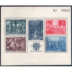 España Spain Beneficencia HB 34 1939 Cuadros de Velázquez MNH