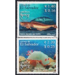 El Salvador 1586/87 2004 Serie América UPAEP. Protección del Medio Ambiente - *** El Salvador 1586/87 2004 Serie América UPAEP. Protección del Medio Ambiente - ***