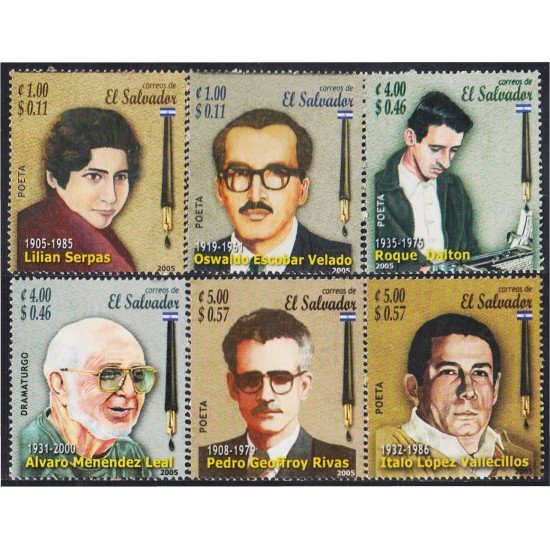 El Salvador 1599/04 2005 Literatura MNH