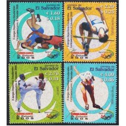 El Salvador 1605/08 2005 10° Juegos deportivos estudiantiles centro-americanos - *** El Salvador 1605/08 2005 10° Juegos deportivos estudiantiles centro-americanos - ***