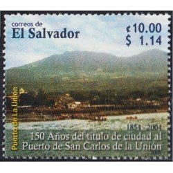 El Salvador 1612 2005 150 Años de la Ciudad de Puerto de la Unión MNH El Salvador 1612 2005 150 Años de la Ciudad de Puerto de la Unión MNH