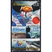 El Salvador 1635/36 2005 70 Años de Relaciones diplomáticas con Japón - ***