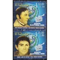 El Salvador 1637/38 2005 Elecciones Legislativas del Salvador MNH El Salvador 1637/38 2005 Elecciones Legislativas del Salvador MNH