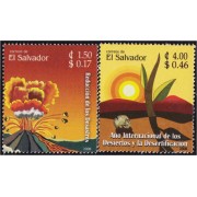 El Salvador 1665/66 2006 Año Internacional de desiertos y desertificación MNH