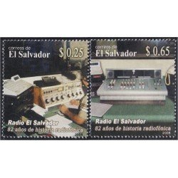 El Salvador 1747/48 2008 82 Aniversario de la Radio El Salvador MNH El Salvador 1747/48 2008 82 Aniversario de la Radio El Salvador MNH