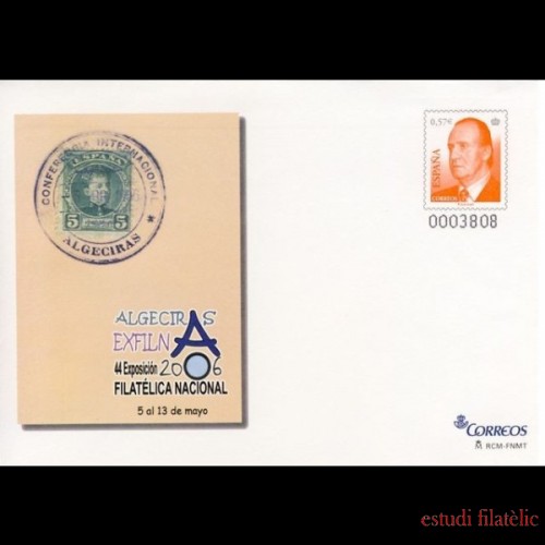 Sobres Enteros Postales 109 Exfilna 2006 ALGECIRAS  
