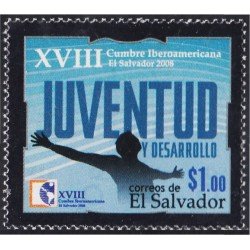 El Salvador 1762 2008 18 Cumbre Iberoamericana de la Juventud MNH El Salvador 1762 2008 18 Cumbre Iberoamericana de la Juventud MNH