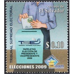 El Salvador 1766 2009 Elecciones 2009 MNH El Salvador 1766 2009 Elecciones 2009 MNH