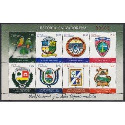El Salvador 1771/78 2009 Historia del Salvador MNH El Salvador 1771/78 2009 Historia del Salvador MNH