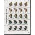 El Salvador 1436a/40a 2000 Minihojita Fauna. Pájaros MNH