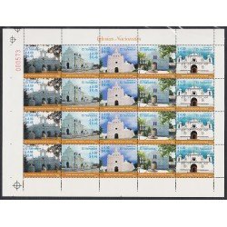 El Salvador 1550a/54a 2003 Minihojita Edificios Religiosos MNH El Salvador 1550a/54a 2003 Minihojita Edificios Religiosos MNH