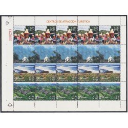 El Salvador 1555a/58a 2003 Minihojita Turismo MNH El Salvador 1555a/58a 2003 Minihojita Turismo MNH