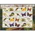El Salvador 1651a/60a 2006  Minihojita Fauna y Flora MNH
